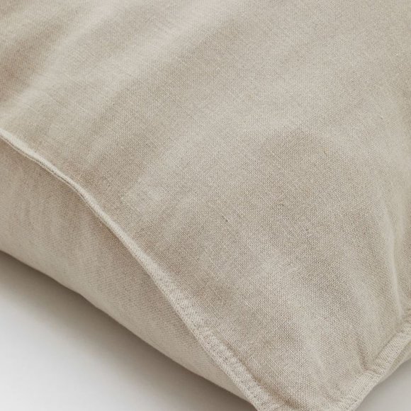 H&M Light Beige Linen Cushion Cover - Picture 2 of 2
